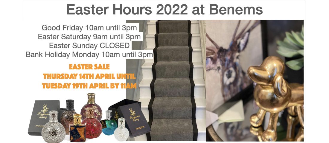 Easter Trading Hours at Benems 2022