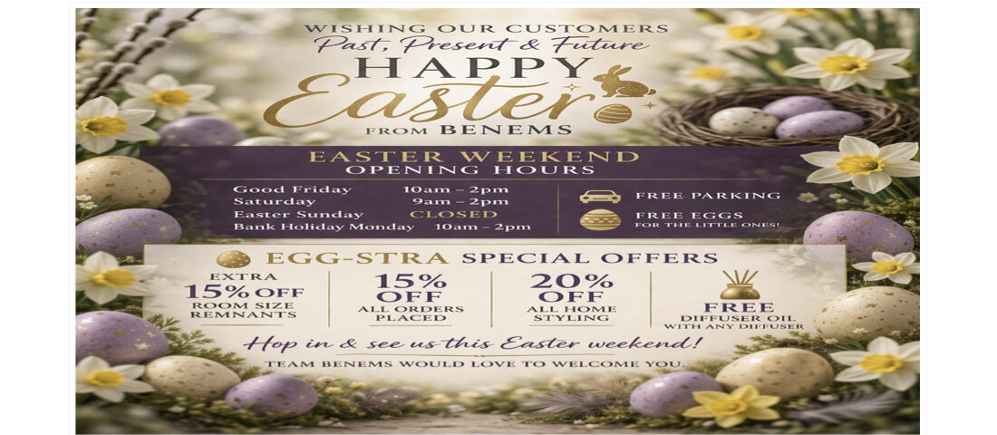 Easter 2026 at Benems