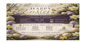 Easter 2026 at Benems